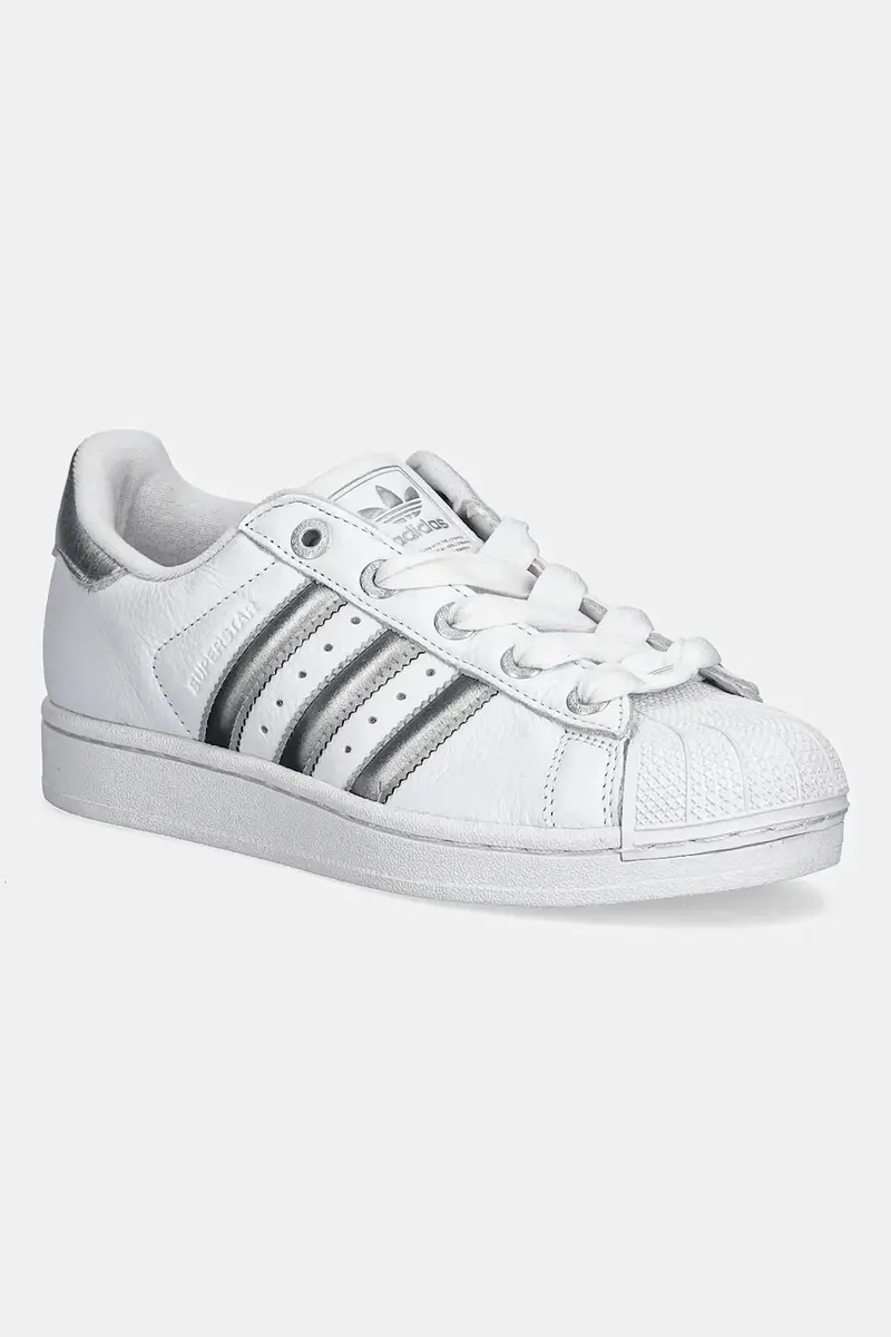 sneakers in pelle Superstar II W donna colore bianco JR4233