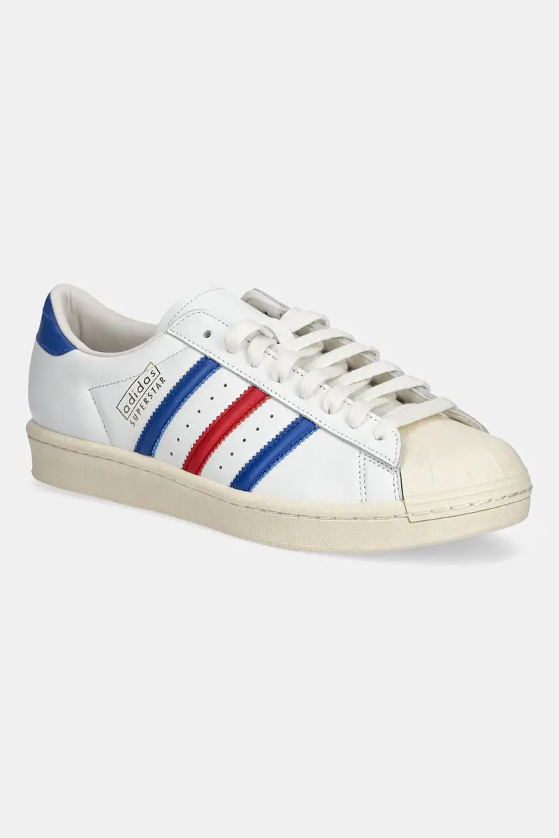 sneakers in pelle Superstar Vintage colore bianco JQ6345