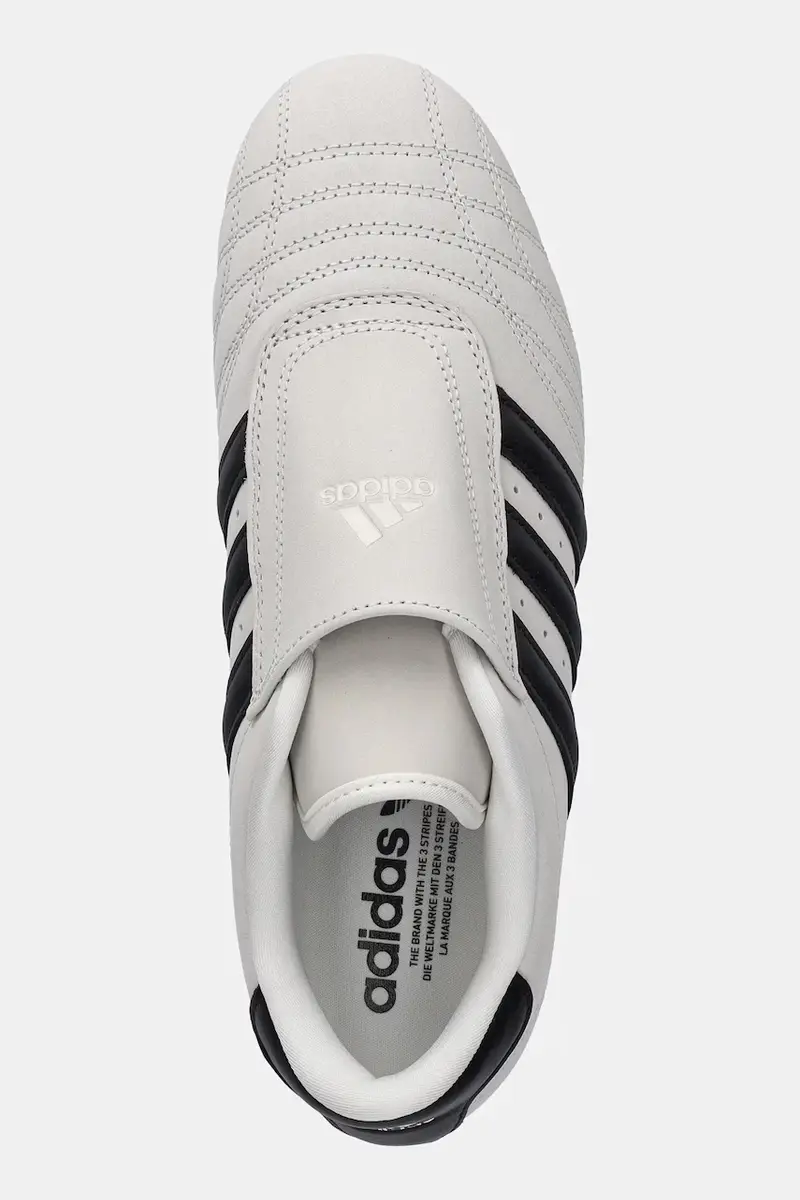 sneakers in pelle Taekwondo donna colore beige JS4525 miniatura 4