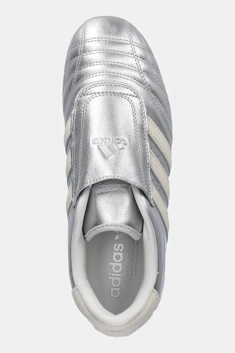 sneakers in pelle Teakwondo donna colore argento JS4023 miniatura 4