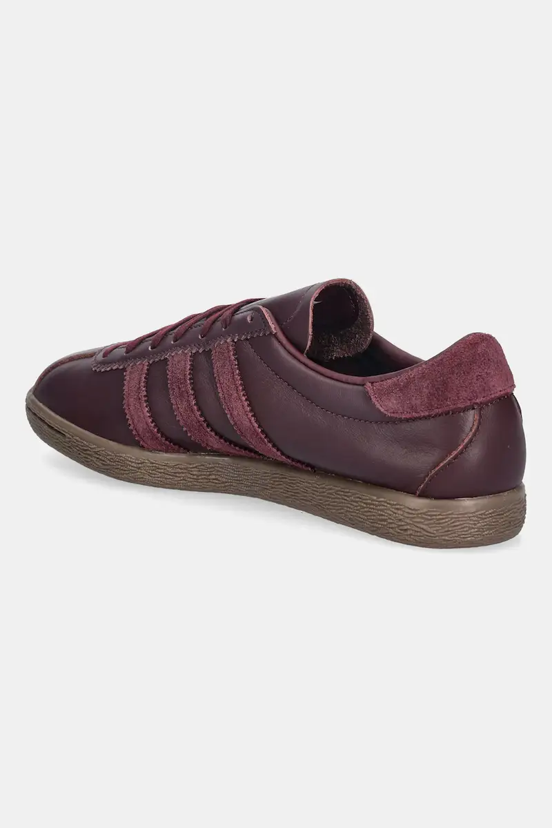 sneakers in pelle Tobacco colore granata JS1365 miniatura 3