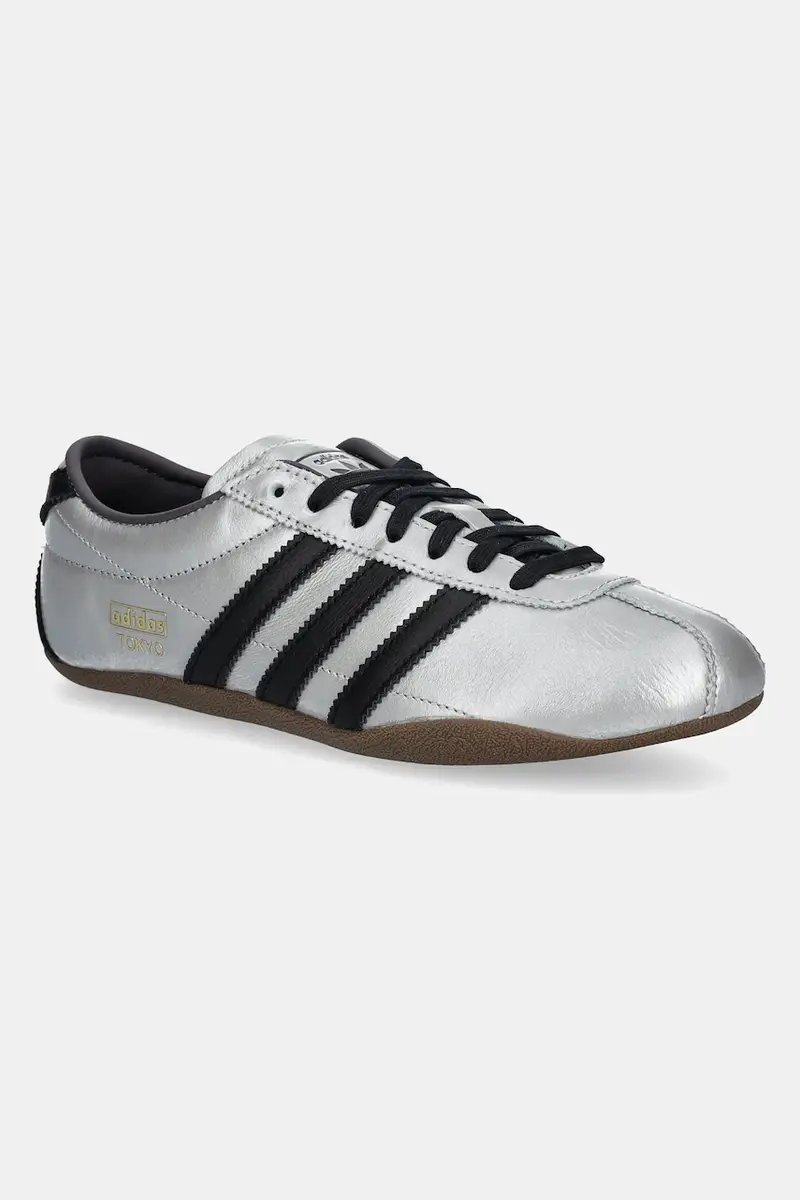 sneakers in pelle Tokyo Decon donna colore argento JQ3024