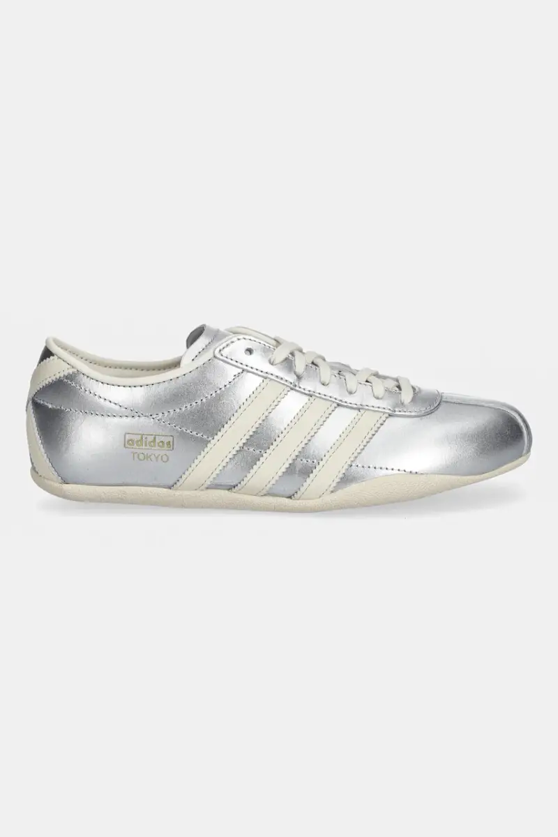 sneakers in pelle Tokyo W donna colore argento JQ0593 miniatura 2