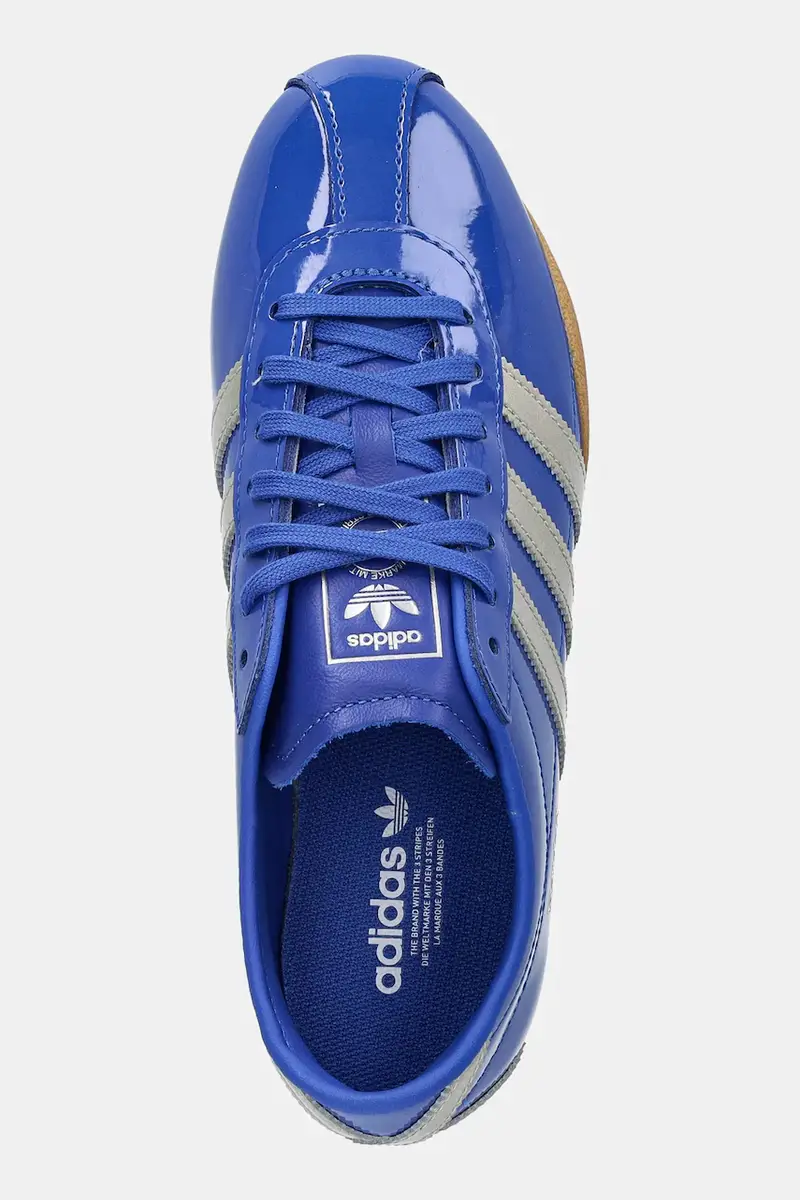 sneakers in pelle Tokyo W donna colore blu JQ0595 miniatura 4