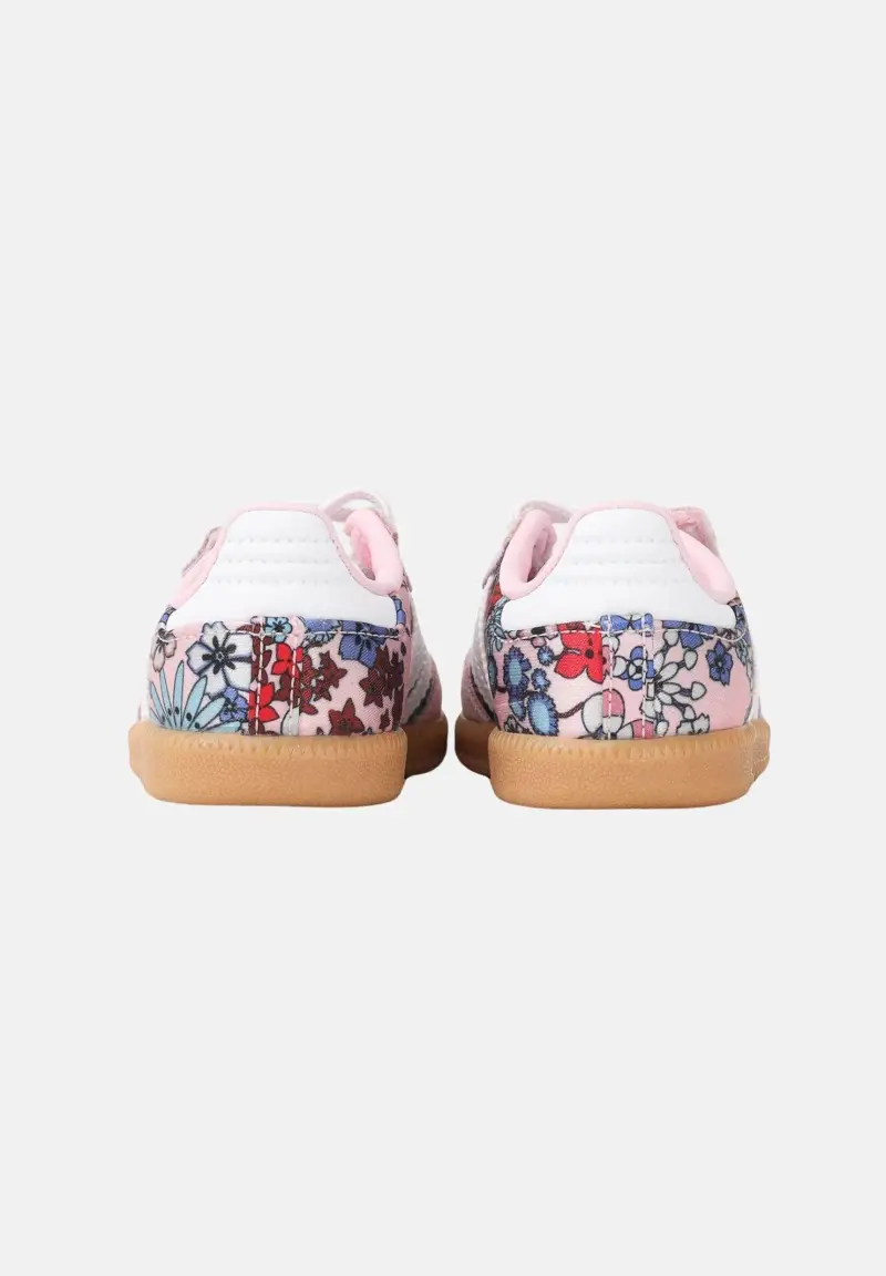Sneakers LIBERTY LONDON SAMBA OG COMFORT CLOSURE ELASTIC LACE rosa da neonato miniatura 2