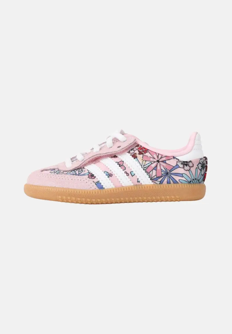 Sneakers LIBERTY LONDON SAMBA OG COMFORT CLOSURE ELASTIC LACE rosa da neonato