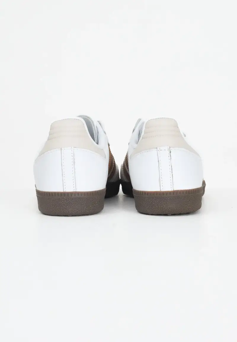 Adidas Originals Sneakers Samba bianche e beige da uomo miniatura 2
