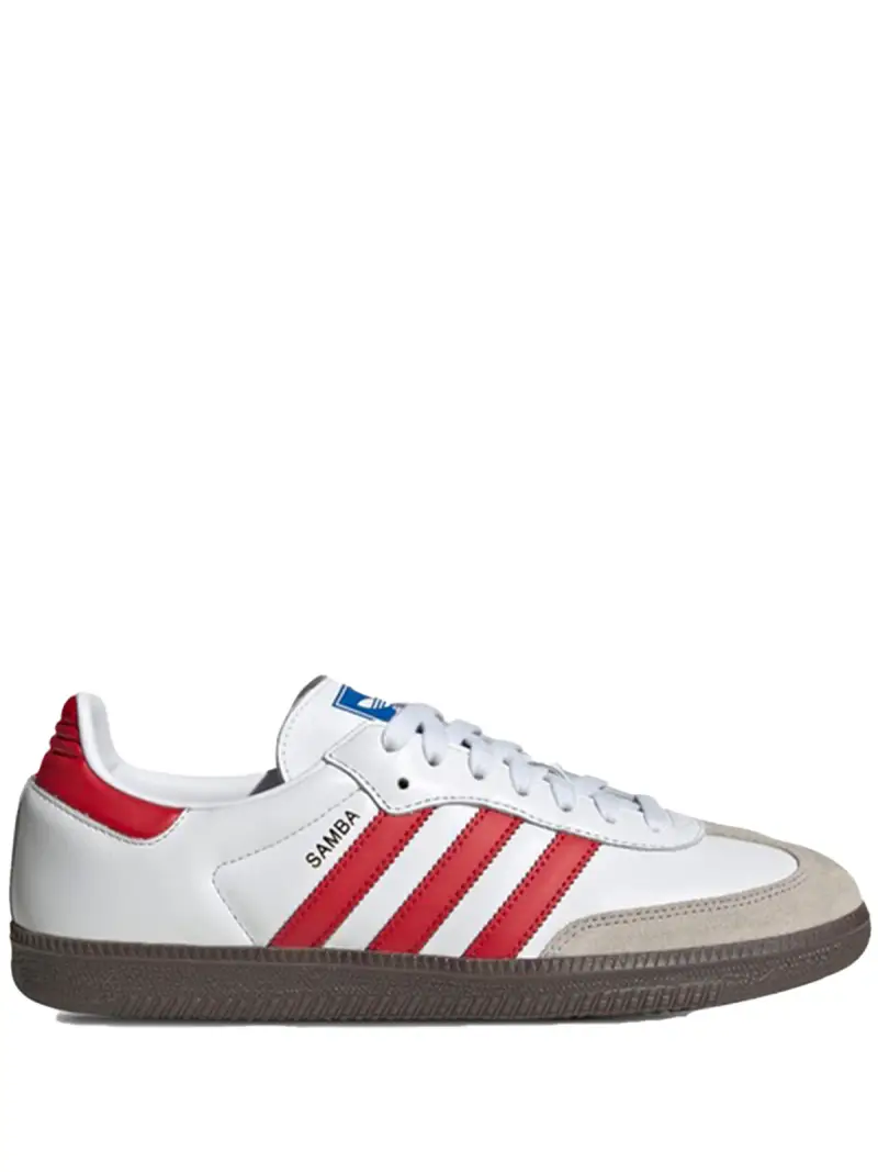 Adidas Originals Sneakers Samba bianche e rosse