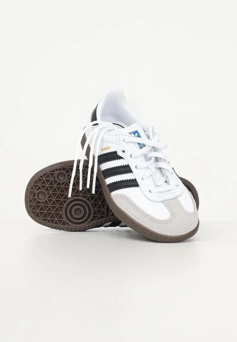ADIDAS ORIGINALS Sneakers Samba OG bianche da neonato miniatura 3