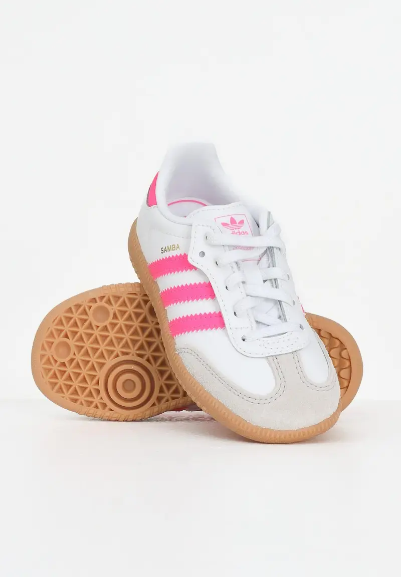 ADIDAS ORIGINALS Sneakers Samba OG bianche da neonato miniatura 3