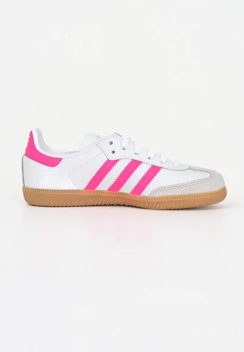 ADIDAS ORIGINALS Sneakers Samba OG bianche e fluo da bambina miniatura 2