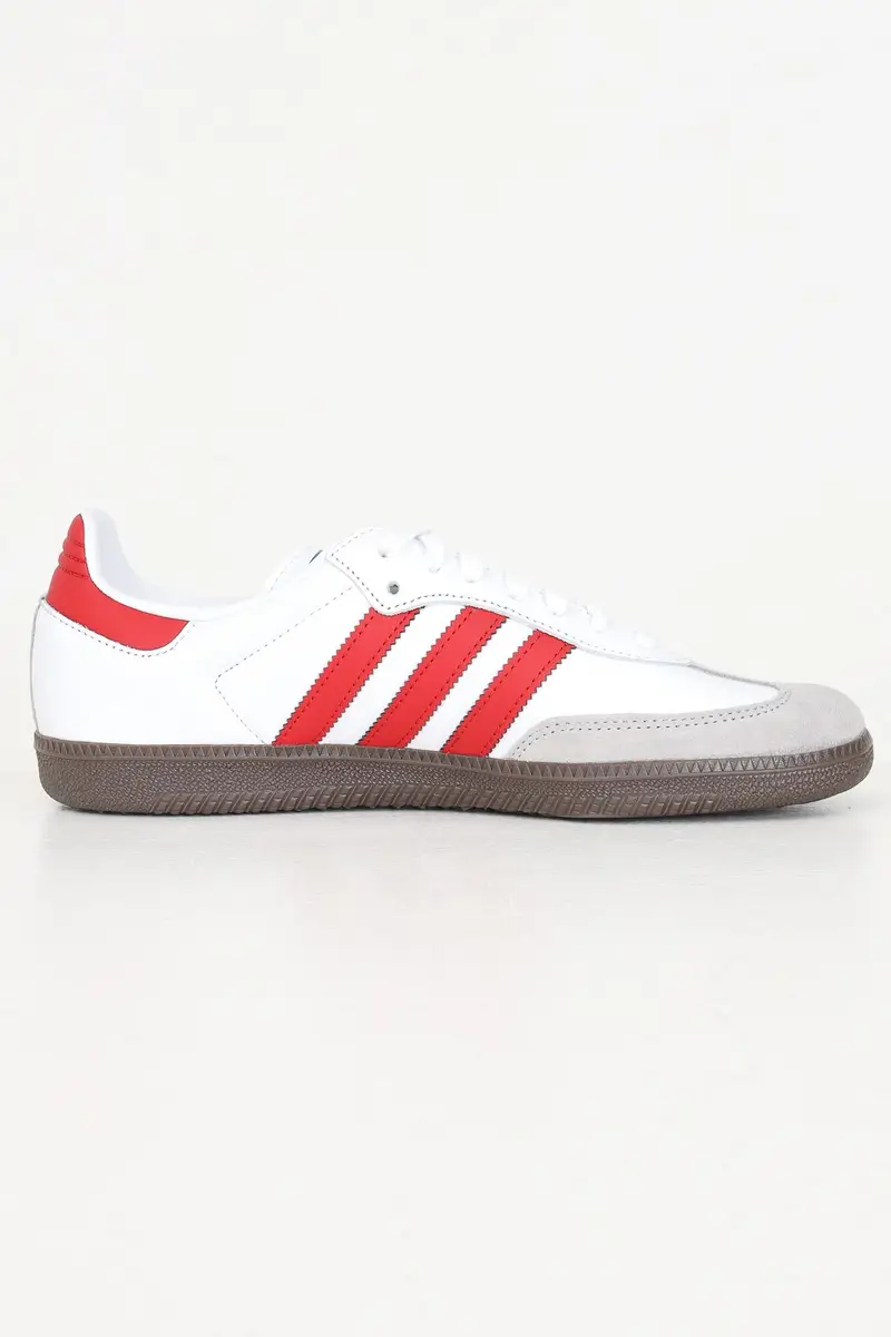 ADIDAS ORIGINALS Sneakers Samba OG bianche e rosse per uomo e donna miniatura 2