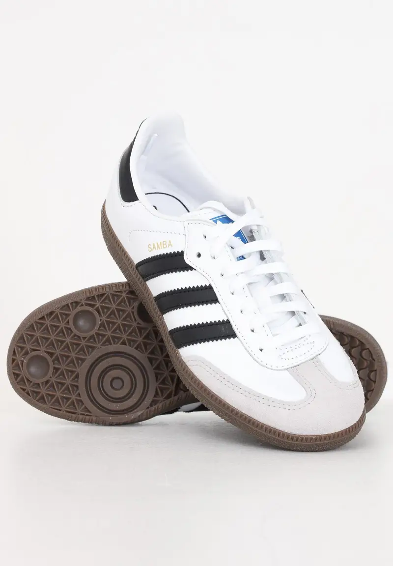 ADIDAS ORIGINALS Sneakers Samba OG bianche per bambino e bambina miniatura 3