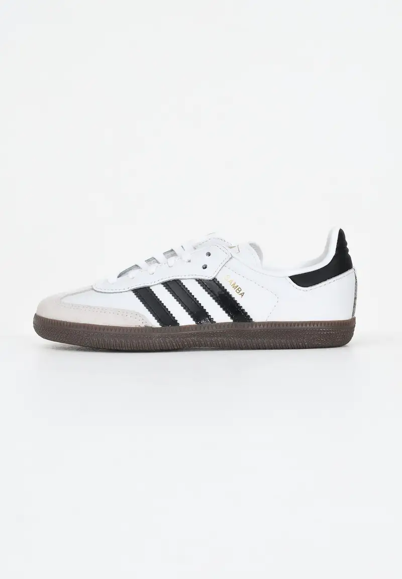 ADIDAS ORIGINALS Sneakers Samba OG bianche per bambino e bambina