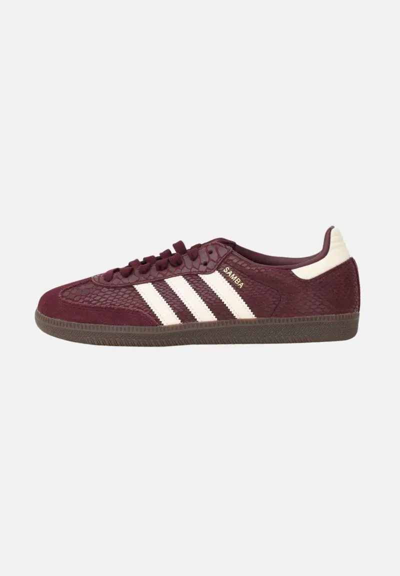 Sneakers SAMBA OG bordeaux da donna