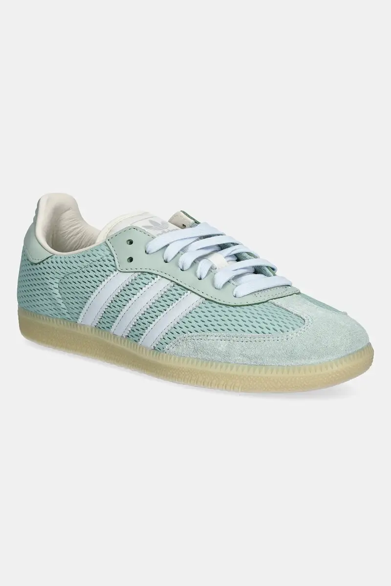 sneakers Samba OG colore turchese JI3179