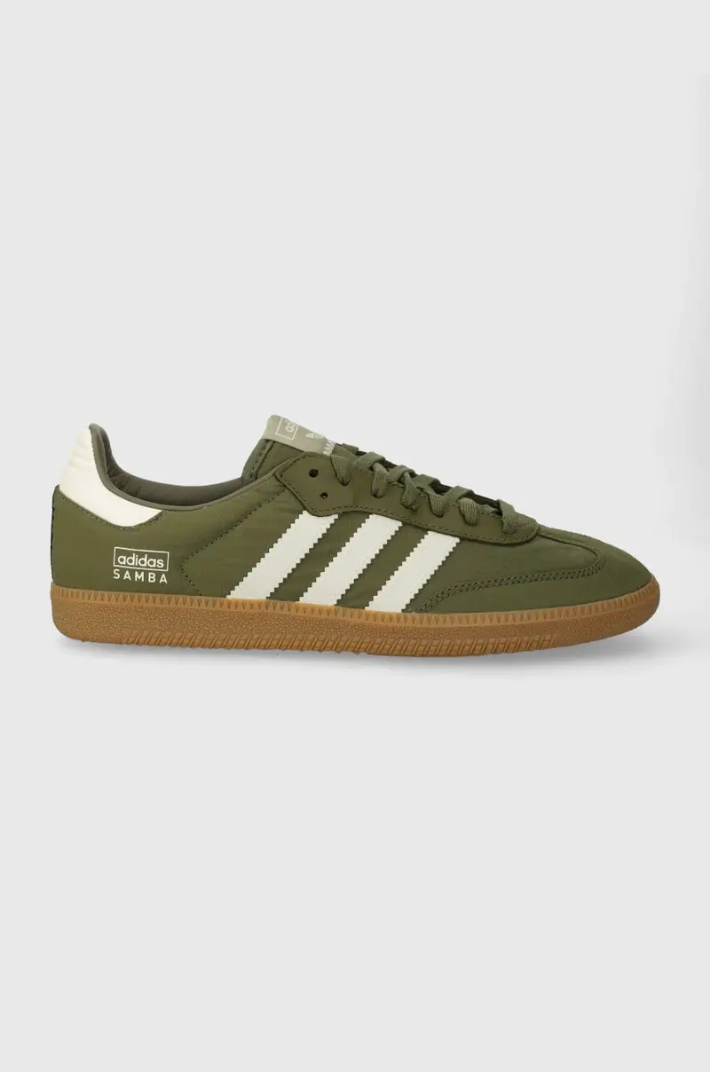 sneakers Samba OG colore verde IE3440