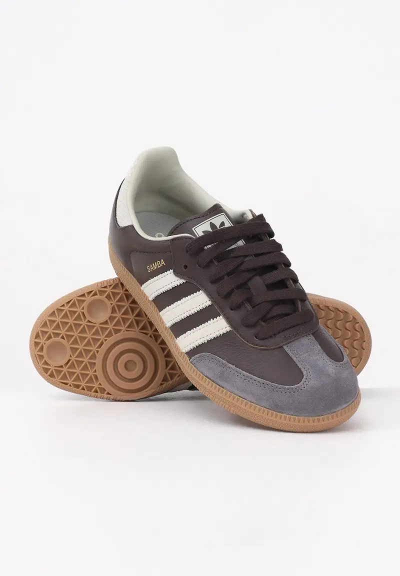 ADIDAS ORIGINALS Sneakers Samba OG marroni per uomo e donna miniatura 3