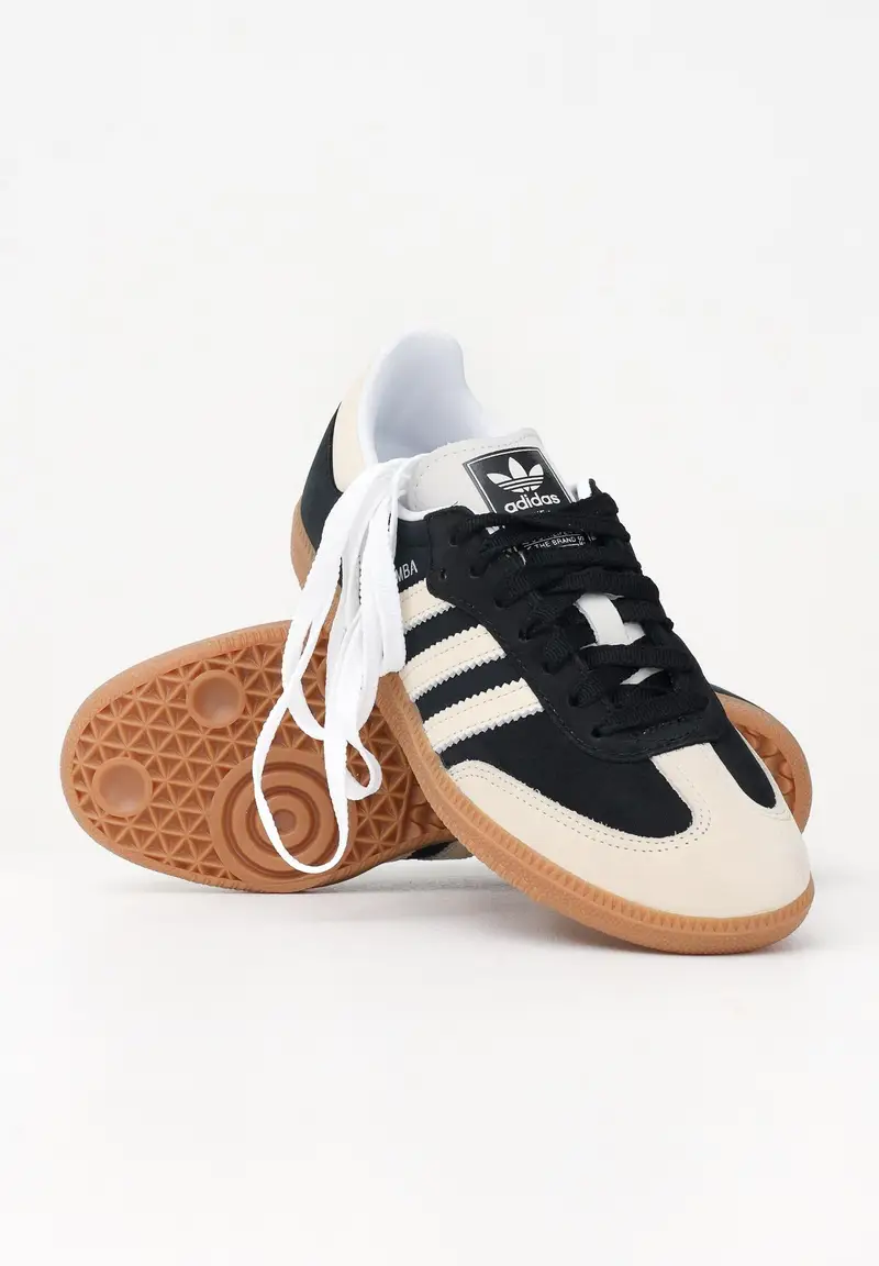 ADIDAS ORIGINALS Sneakers SAMBA OG nere e panna per uomo e donna miniatura 3