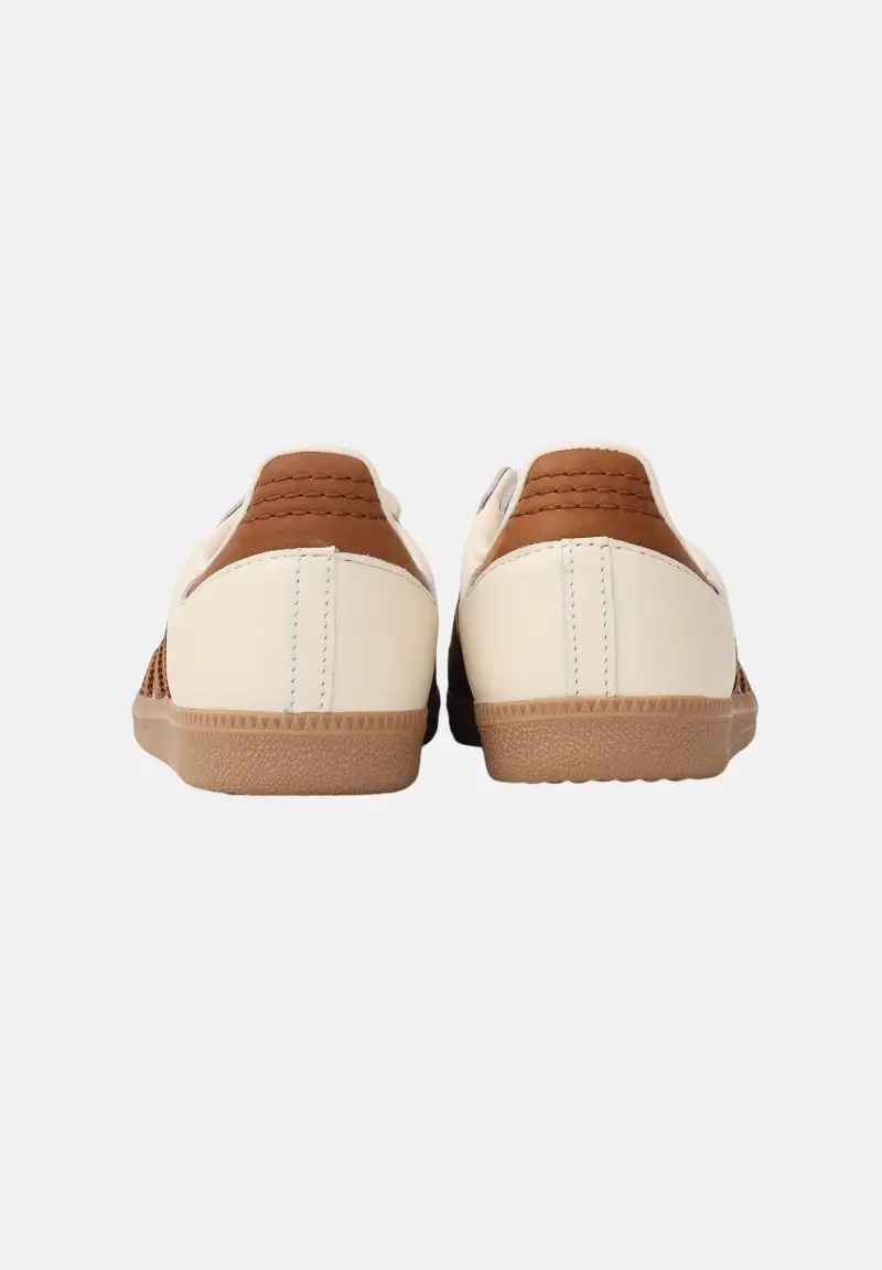 Sneakers SAMBA OG panna e cuoio per uomo e donna miniatura 2