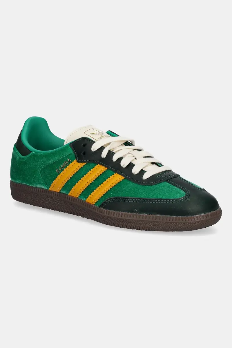 sneakers Samba OG W colore verde JI2681