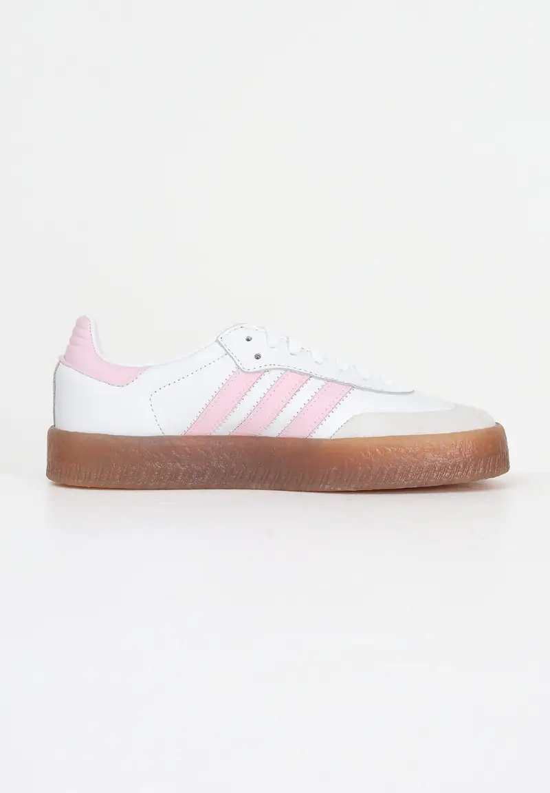 ADIDAS ORIGINALS Sneakers Sambae bianche e rosa da donna miniatura 2