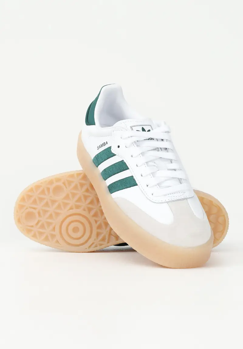 ADIDAS ORIGINALS Sneakers Sambae bianche e verdi da donna miniatura 3
