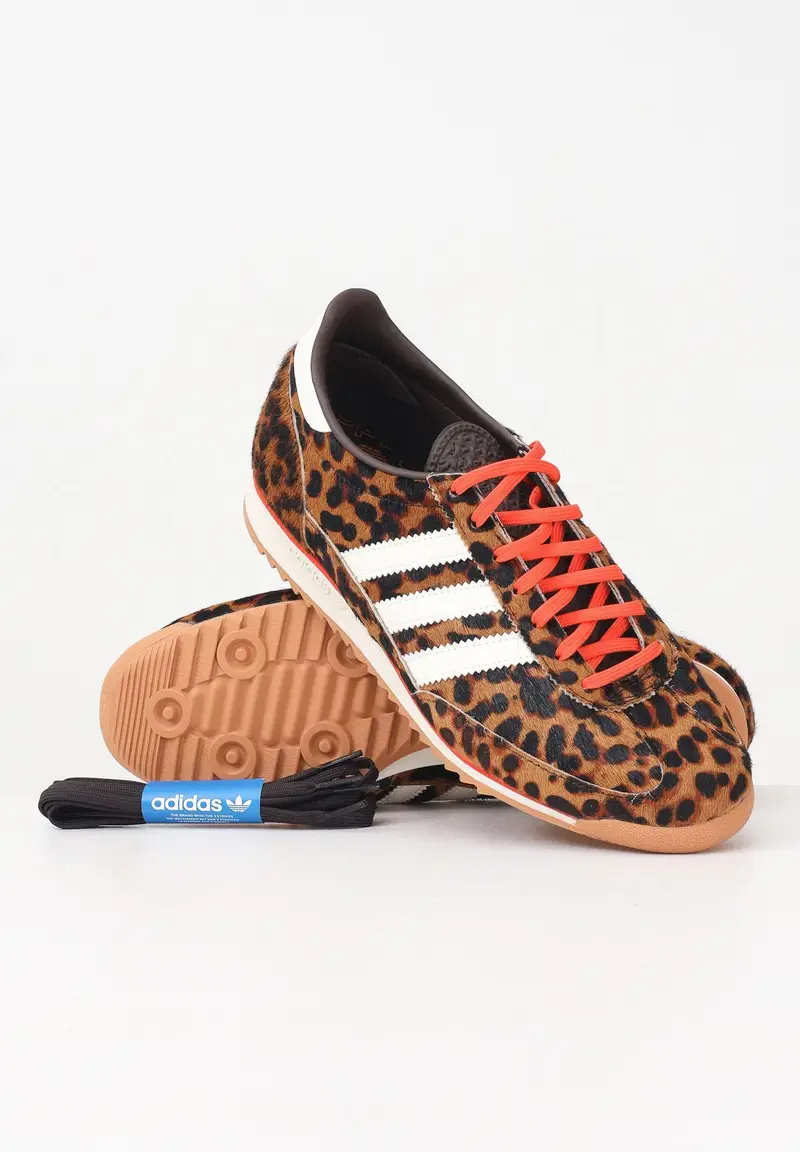ADIDAS ORIGINALS Sneakers SL 72 animalier da uomo miniatura 3