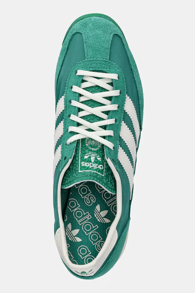 sneakers SL 72 OG colore verde JQ7397 miniatura 4