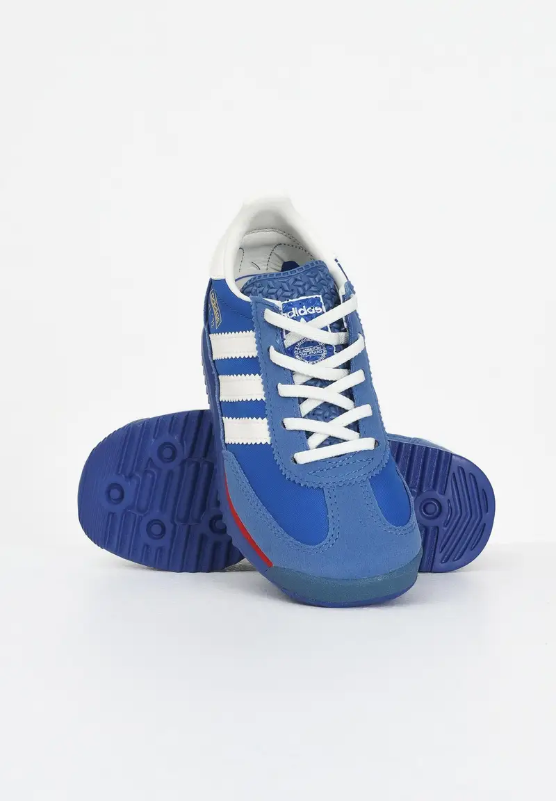 ADIDAS ORIGINALS Sneakers SL 72 RS Elastic Laces blu da bambino miniatura 3