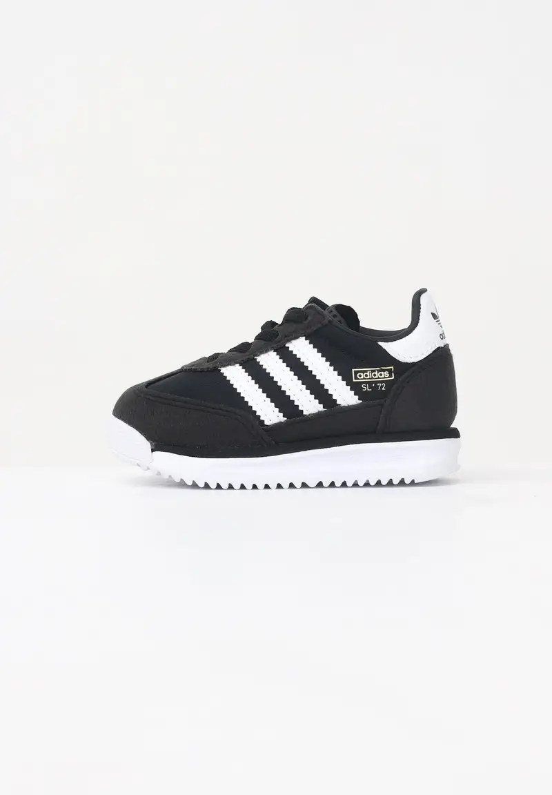ADIDAS ORIGINALS Sneakers SL 72 RS Elastic Laces nere da neonato