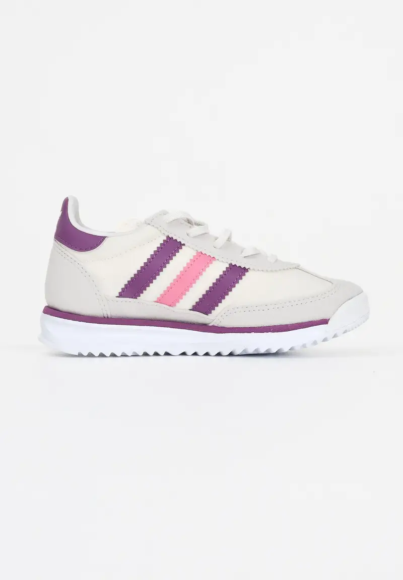 ADIDAS ORIGINALS Sneakers SL 72 RS Elastic Laces panna da bambina miniatura 2