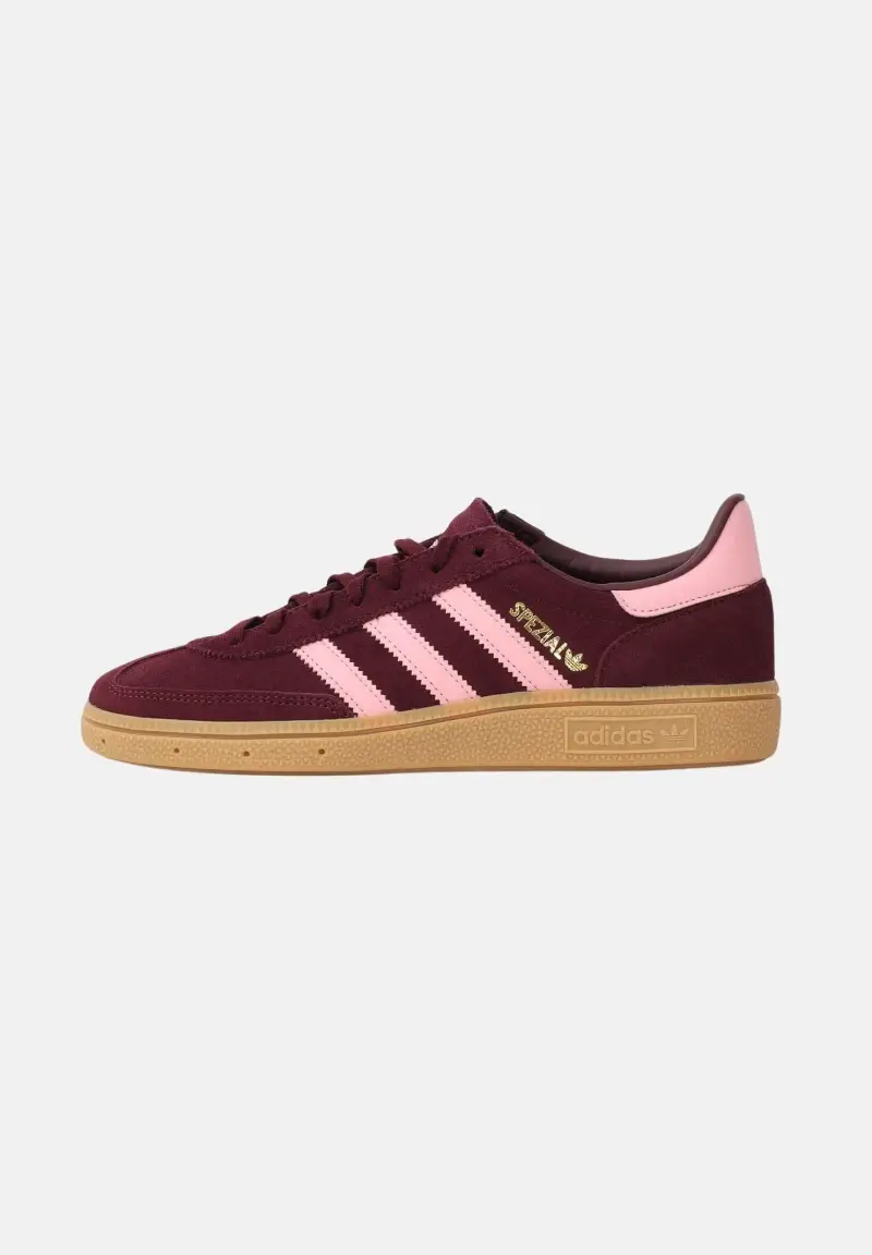 Sneakers Spezial bordeaux e rosa da donna