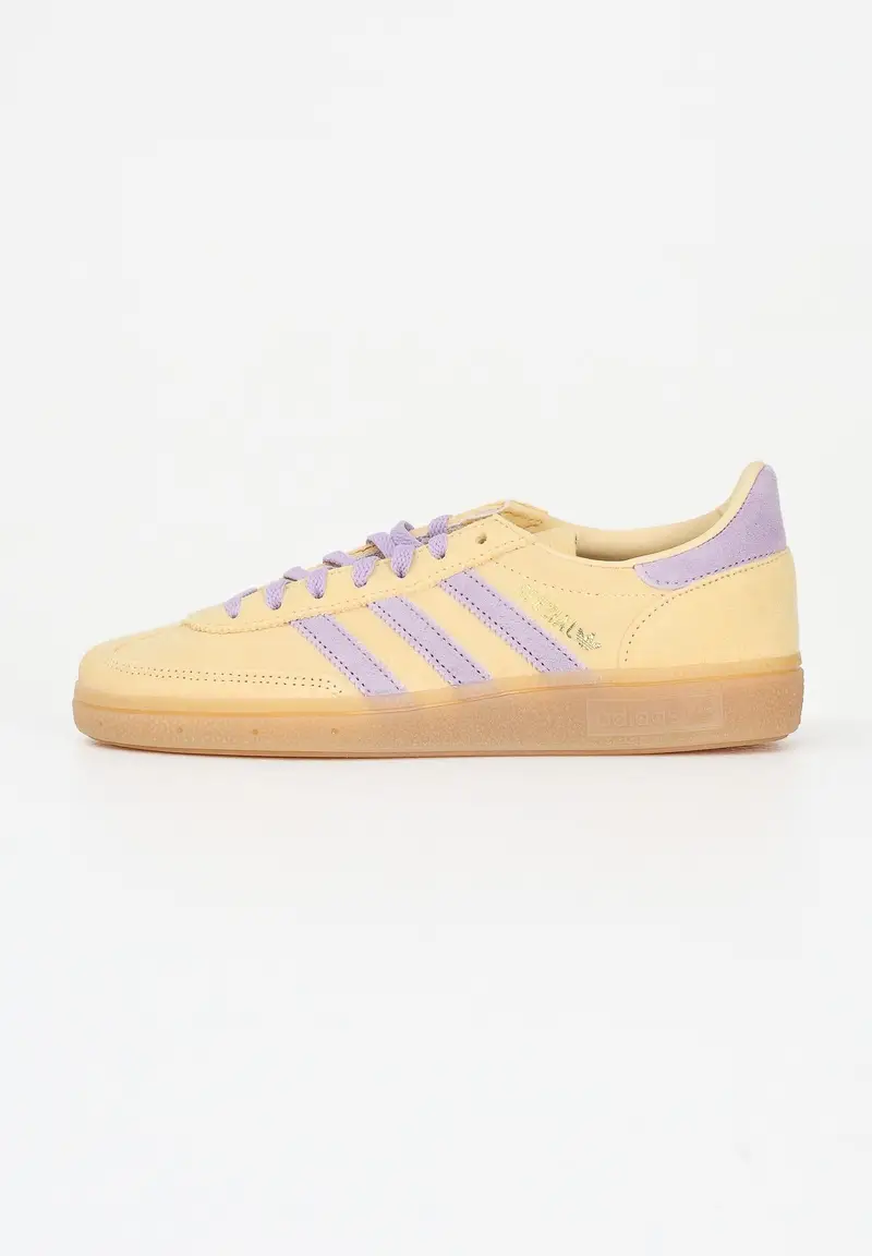 Sneakers Spezial gialle e lilla da donna