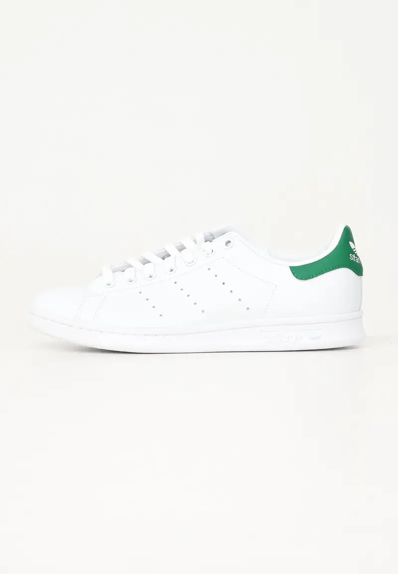 ADIDAS ORIGINALS Sneakers Stan Smith bianche e verdi per uomo e donna
