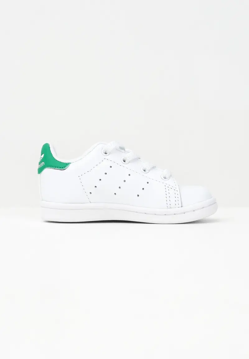 ADIDAS ORIGINALS Sneakers Stan Smith Elastic Laces bianche da neonato miniatura 2