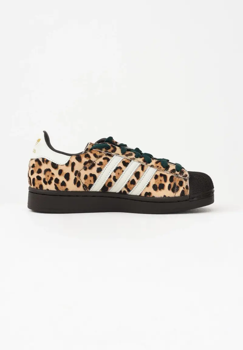Sneakers SUPERSTAR II leopardate e marroni da donna miniatura 3