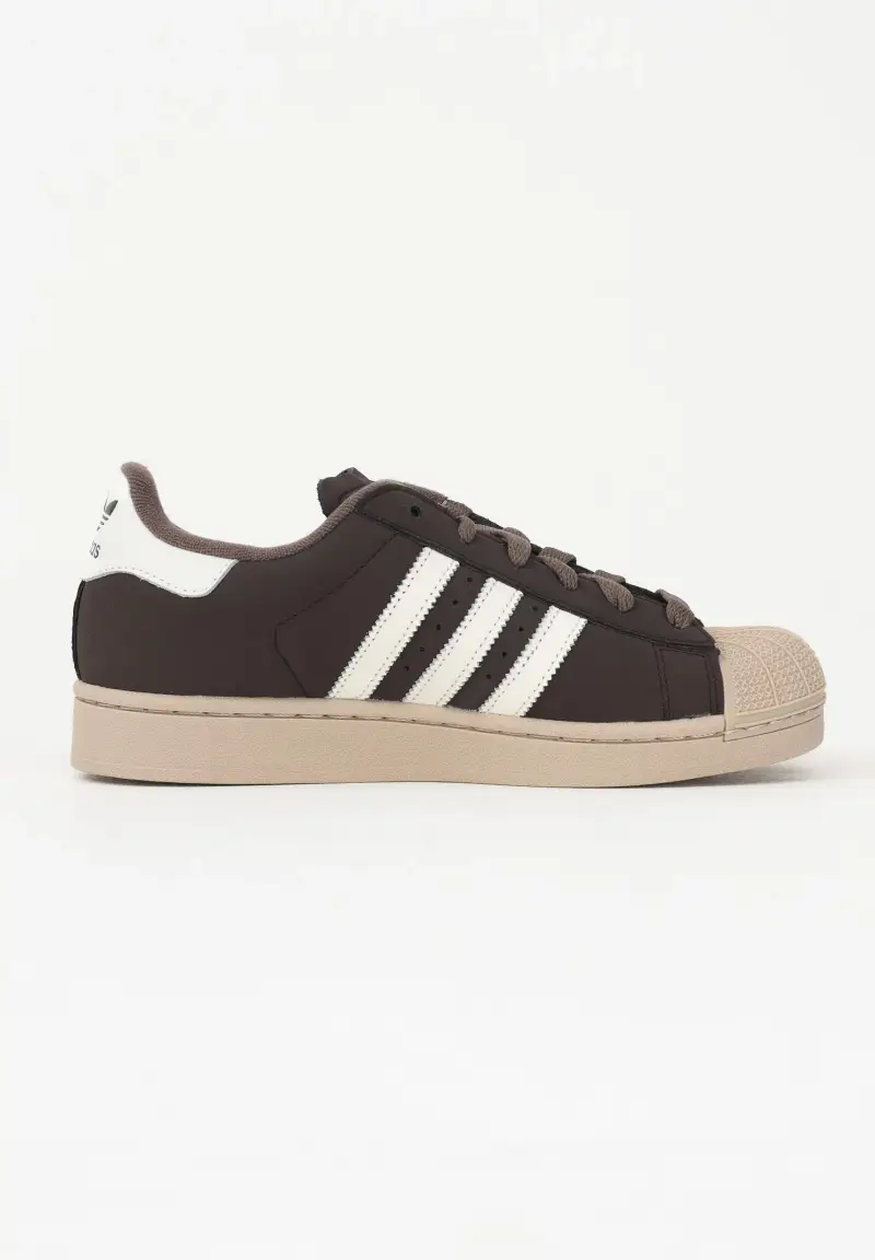 Sneakers SUPERSTAR II marroni per uomo e donna miniatura 3