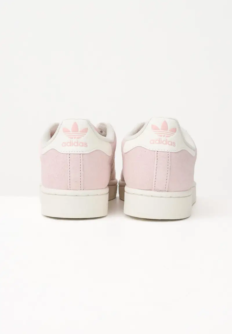 Sneakers Superstar II rosa e panna da donna miniatura 2