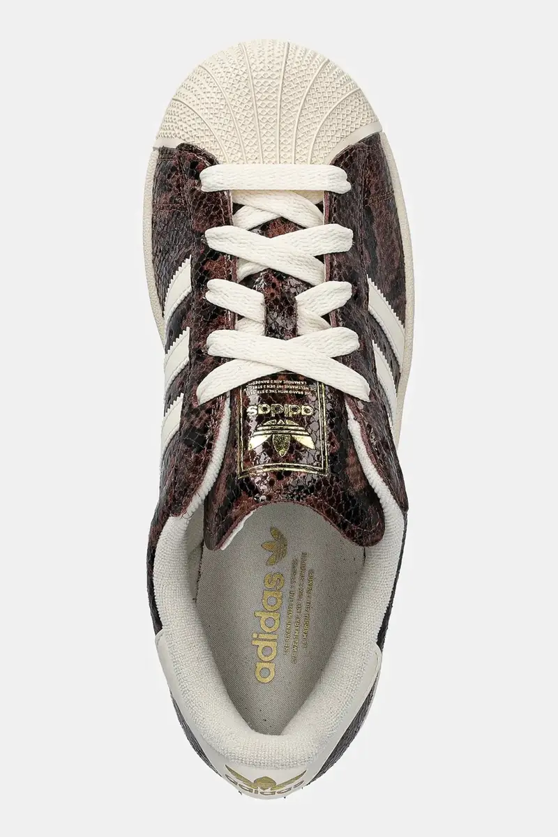 sneakers Superstar II W donna colore marrone JP8158 miniatura 4