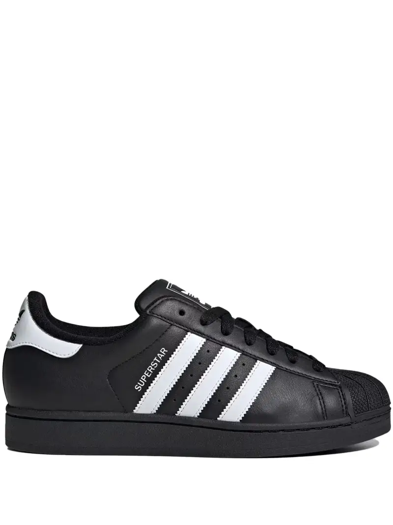 Adidas Originals Sneakers Superstar nere in pelle