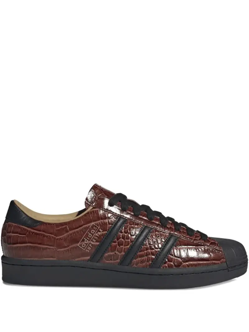sneakers superstar vintage MARRONE miniatura 2