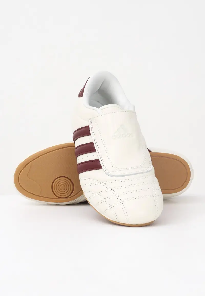 ADIDAS ORIGINALS Sneakers Taekwondo panna e bordeaux per uomo e donna miniatura 3