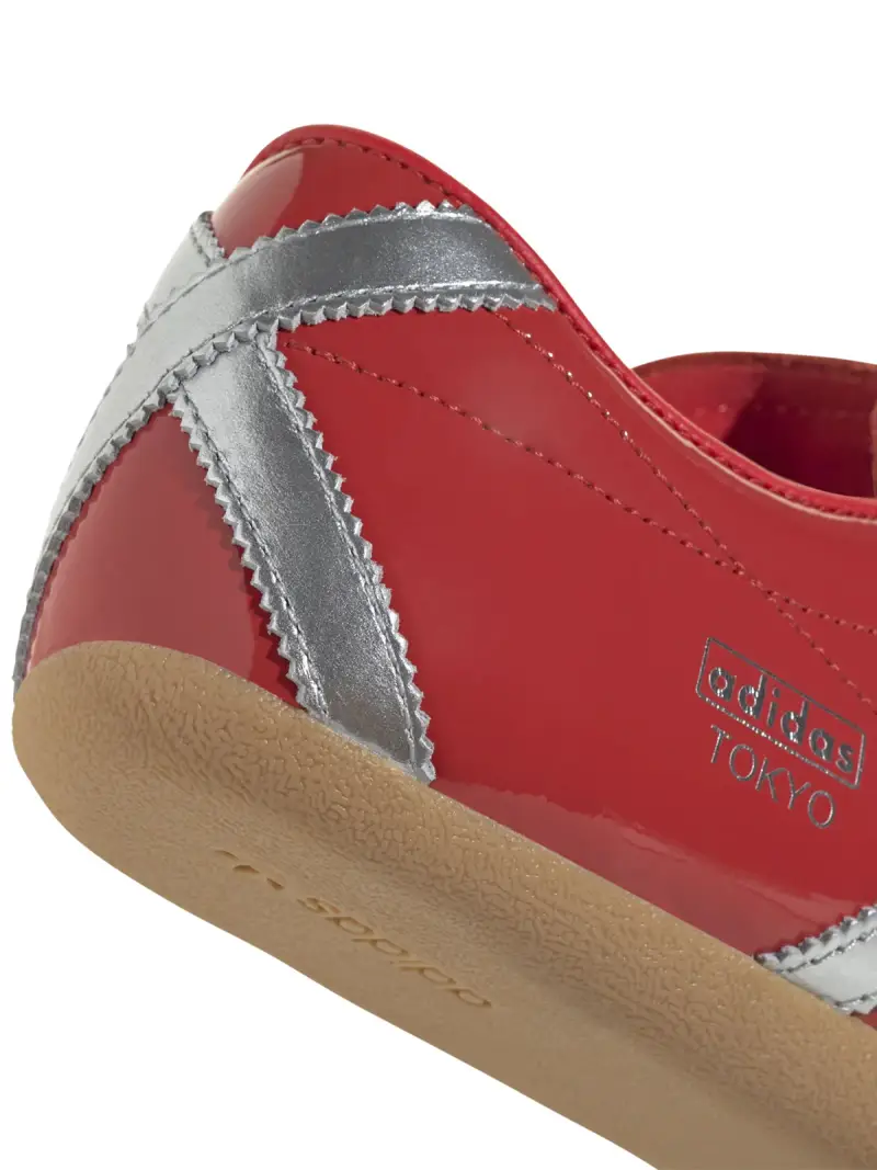 Adidas Originals Sneakers Tokyo rosso in pelle lucida miniatura 3