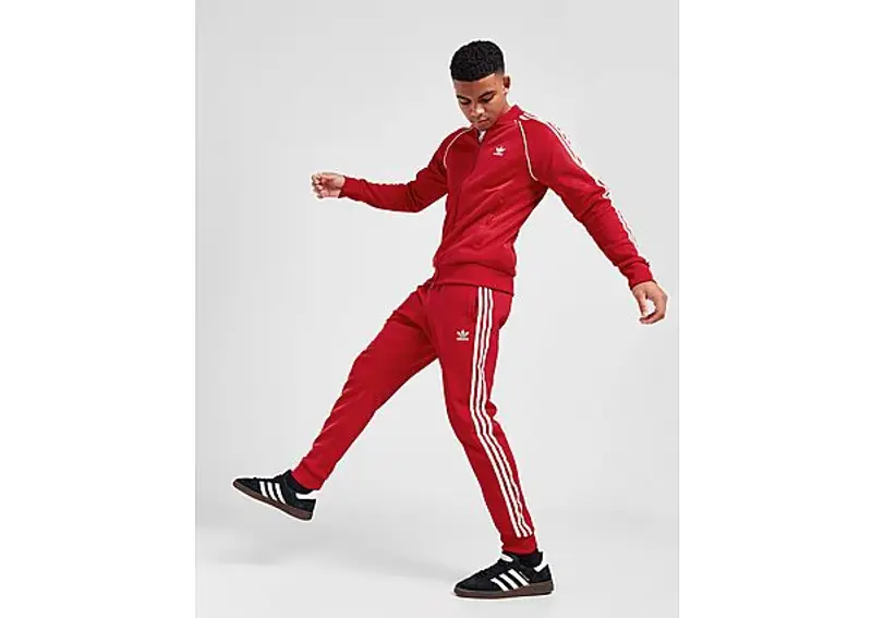 adidas Originals SST Pantaloni della tuta, Better Scarlet