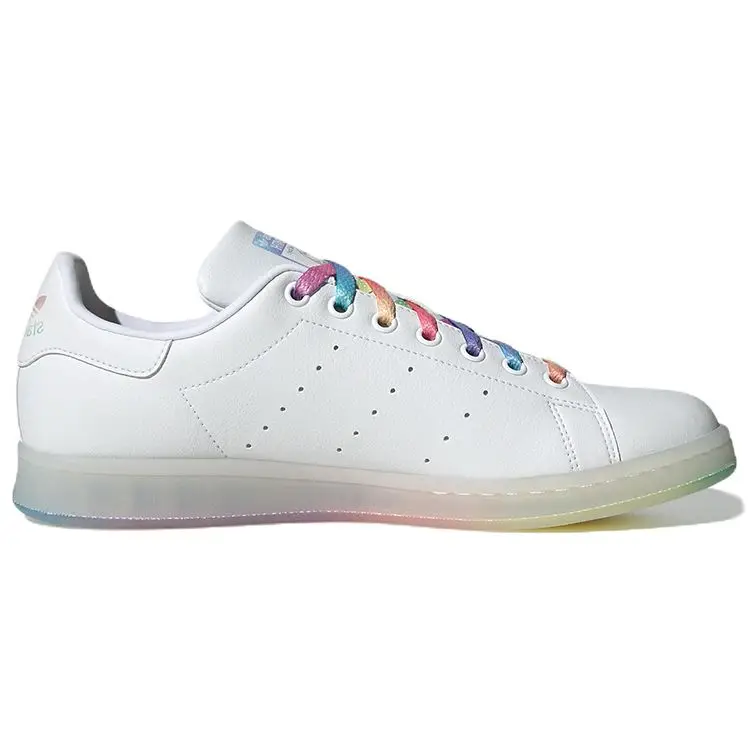 Originals Stan Smith Sneakers Casual Antiscivolo Durevoli a Taglio Basso Unisex Sneakers Bianco GW9680 36 miniatura 4