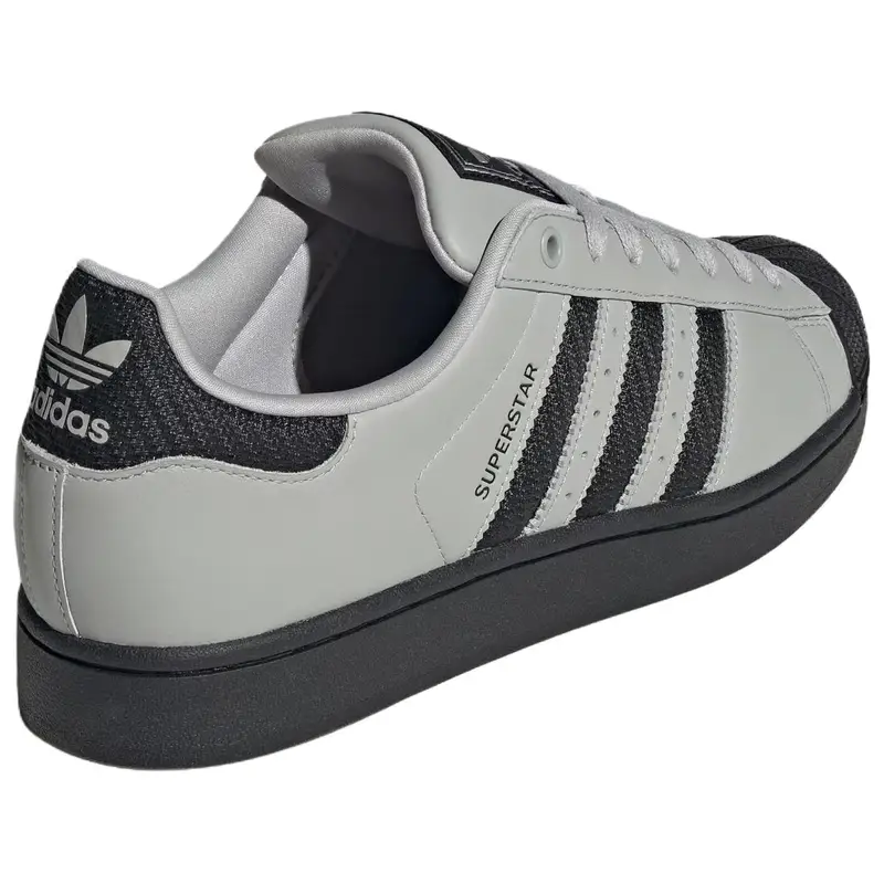 Originals Superstar 2 Classiche Sneakers con Punta a Conchiglia Sneakers Unisex Grigio Nero JQ3183 44 miniatura 4