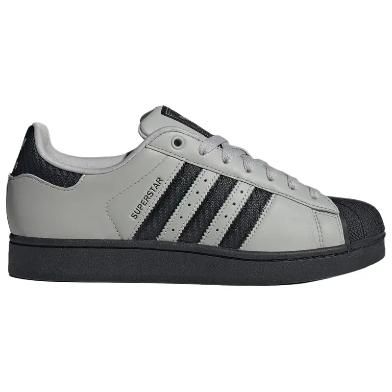Originals Superstar 2 Classiche Sneakers con Punta a Conchiglia Sneakers Unisex Grigio Nero JQ3183 46 miniatura 3