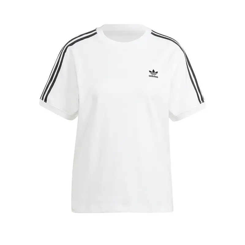 T-Shirt 3-Stripes Bianco Donna L