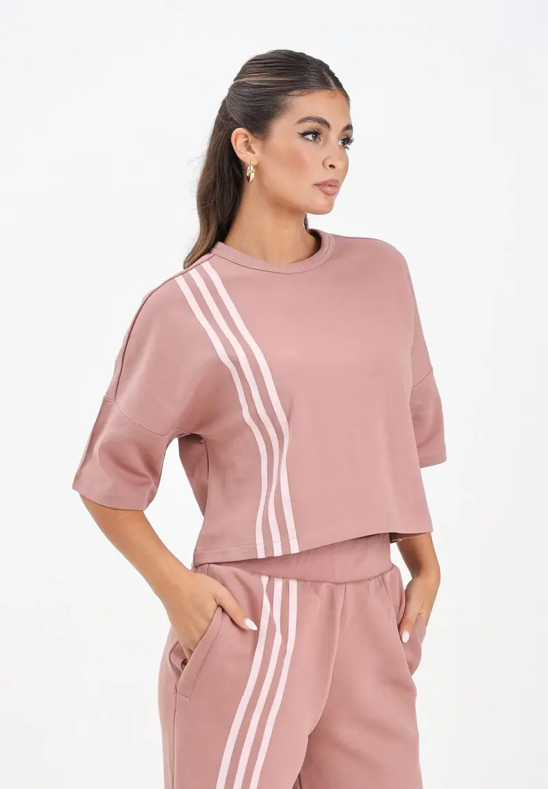 adidas Originals T-shirt Donna Rosa 2817659 miniatura 2